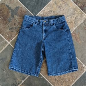 vintage rustler high rise bermuda mom denim shorts